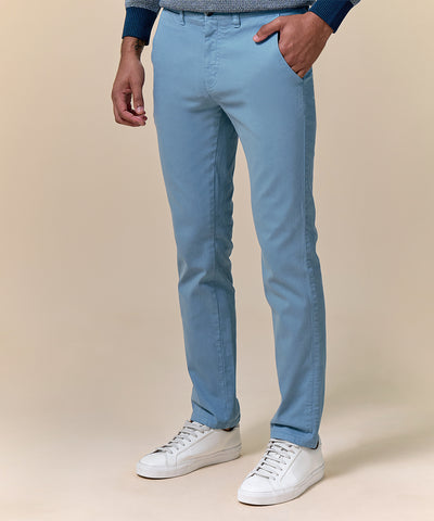 Pantalón Drill Flat Front Slim Fit