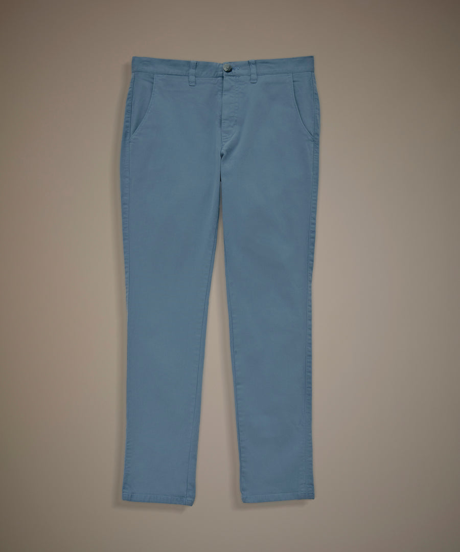 Pantalón Drill Flat Front Slim Fit