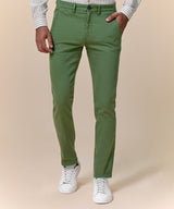 Pantalón Drill Flat Front Slim Fit