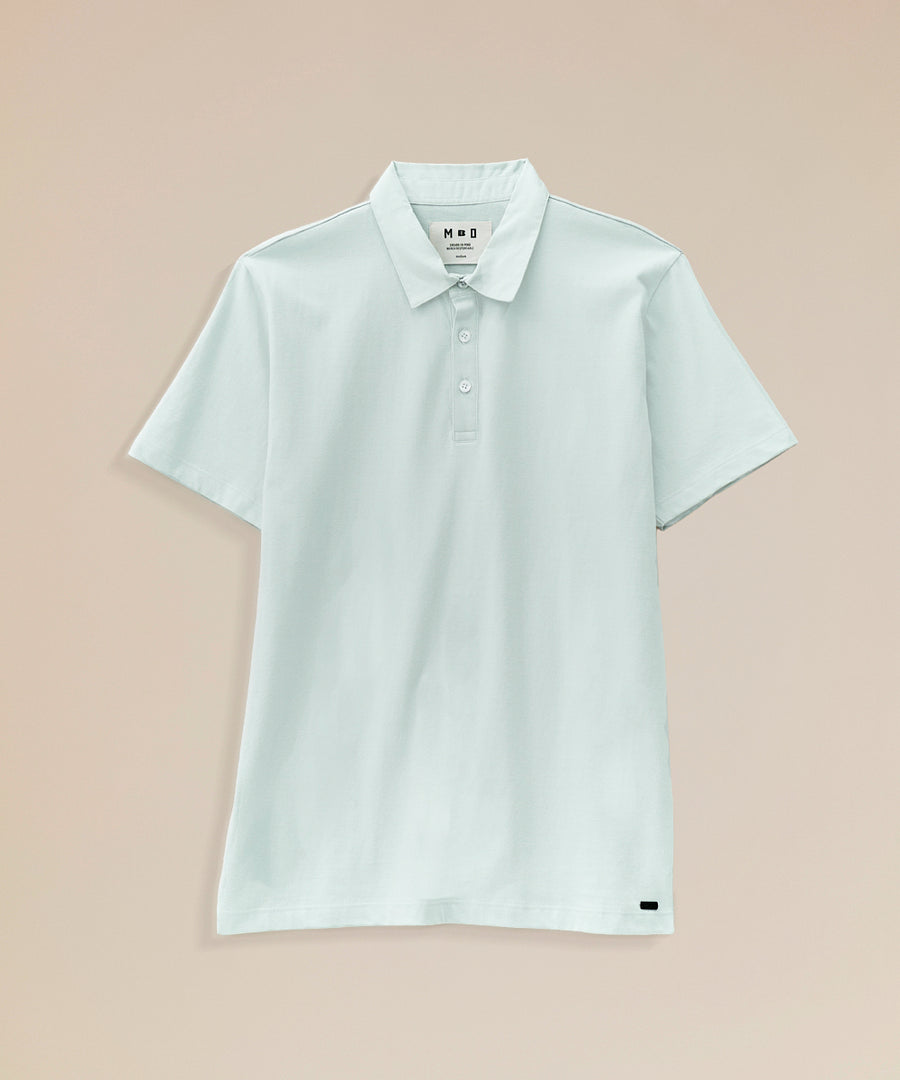 Polo Jersey Cuello Box Button Down