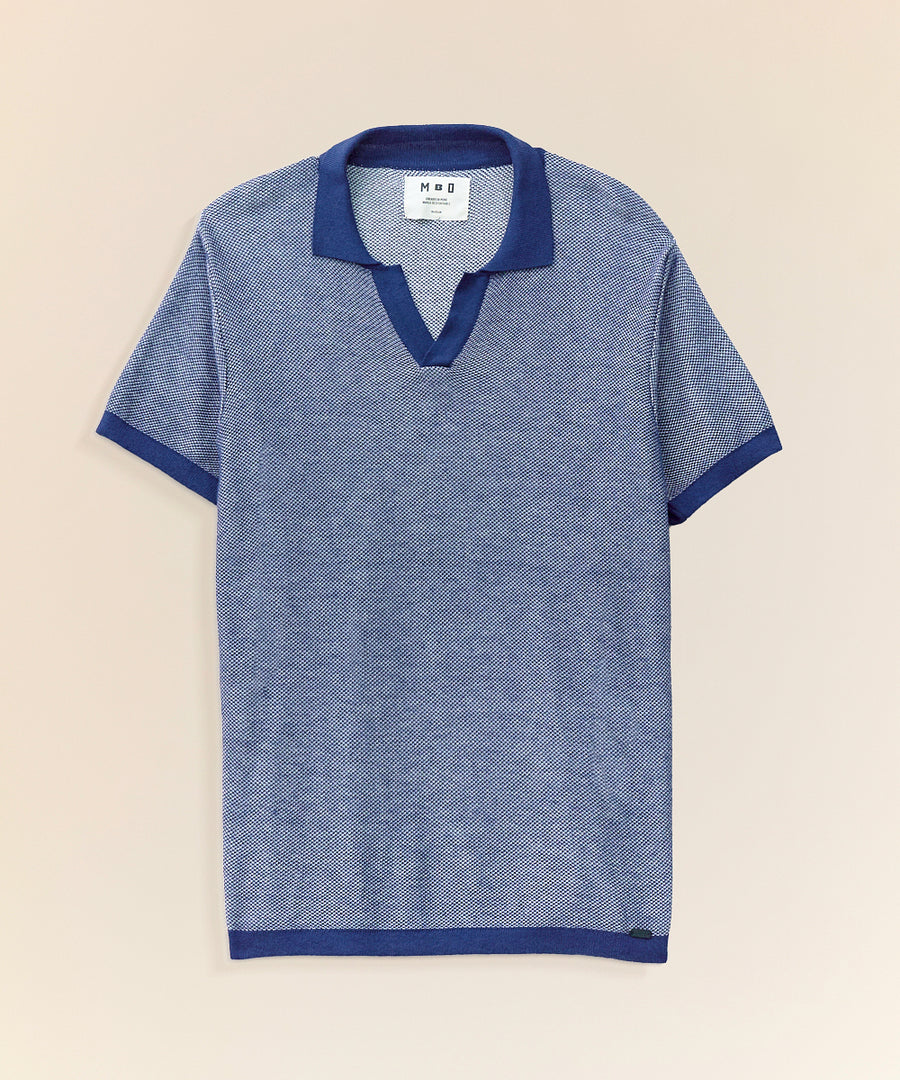 Polo Jacquard Bicolor
