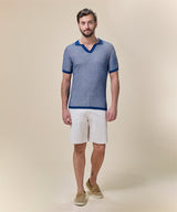 Polo Jacquard Bicolor