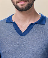 Polo Jacquard Bicolor