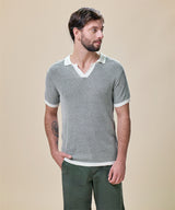 Polo Jacquard Bicolor