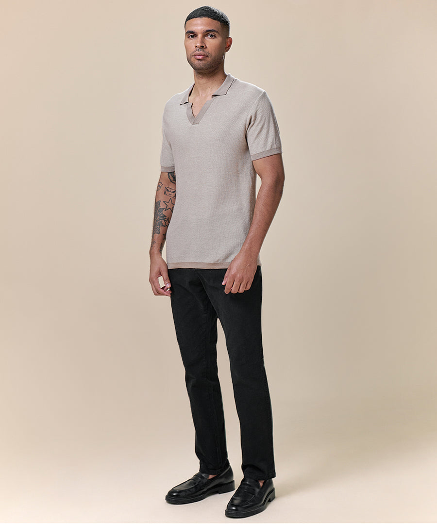 Polo Jacquard Bicolor