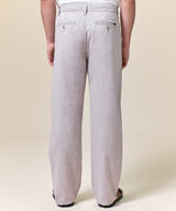 Pantalón Lino y Algodón Classic Fit