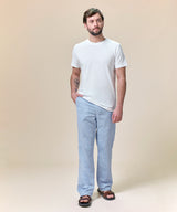 Pantalón Lino y Algodón Classic Fit