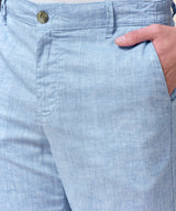 Pantalón Lino y Algodón Classic Fit