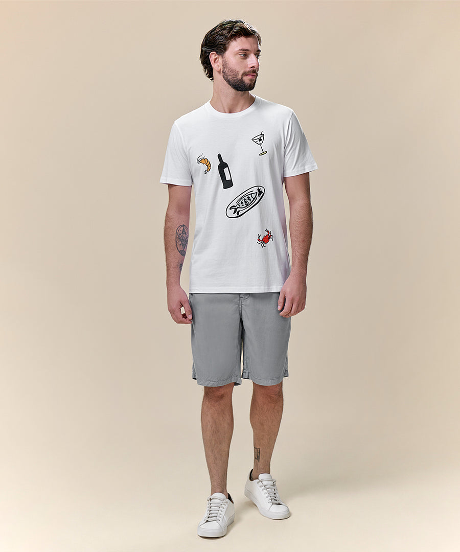 Polo Jersey Estampado