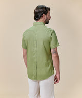 Camisa Look Lino Button Down Classic Fit