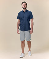 Camisa Look Lino Button Down Classic Fit