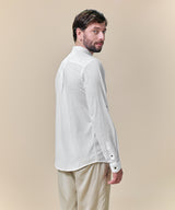 Camisa Roll Up Look Lino Cuello Nerú