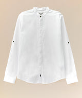 Camisa Roll Up Look Lino Cuello Nerú