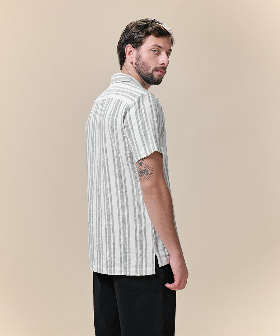 Camisa Calado Cuello Resort PET