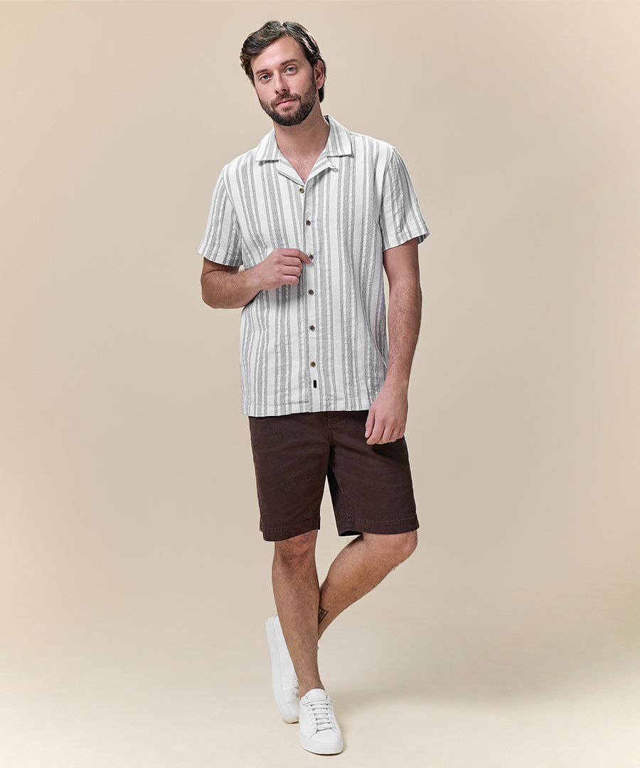 Camisa Calado Cuello Resort PET