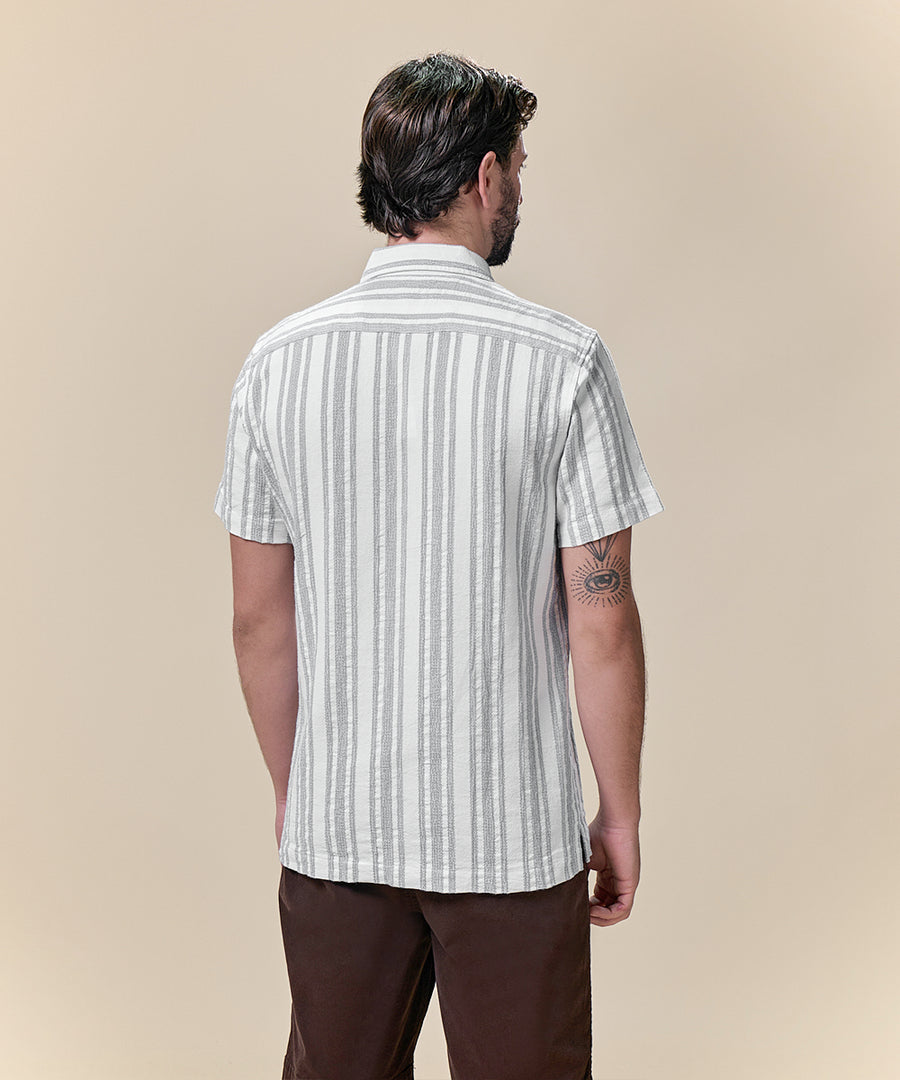 Camisa Calado Cuello Resort PET