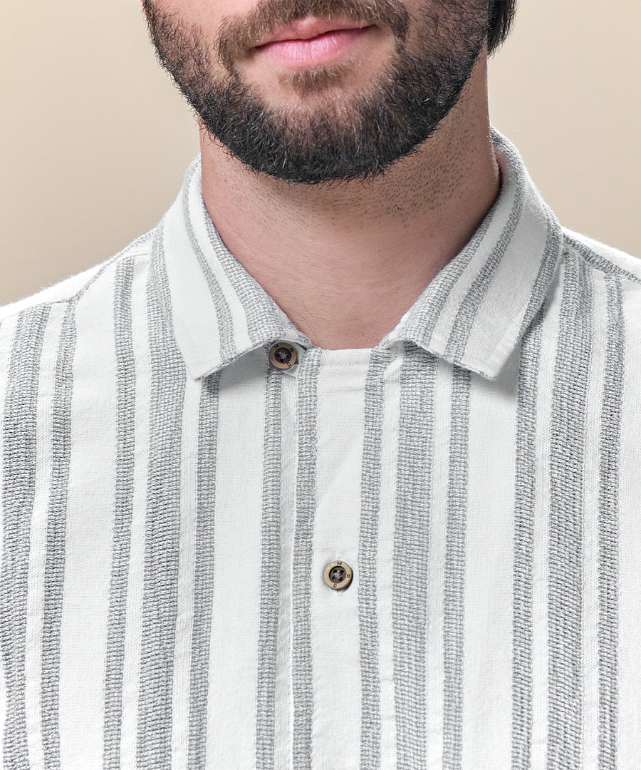 Camisa Calado Cuello Resort PET