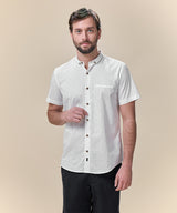 Camisa Micro Button Down Classic Fit