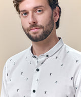 Camisa Roll Up Micro Button Down Classic Fit