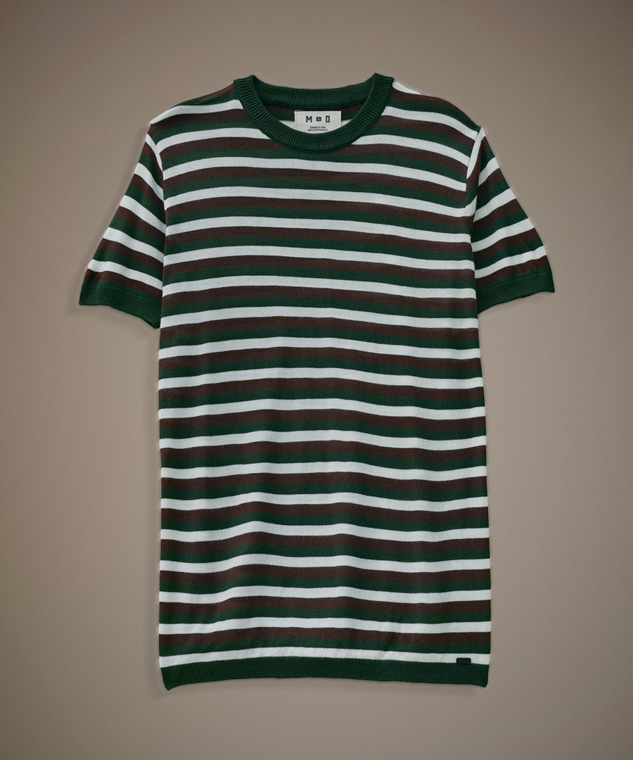 Polo Tejido a Rayas