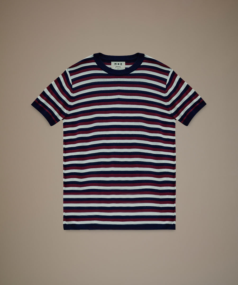 Polo Tejido a Rayas