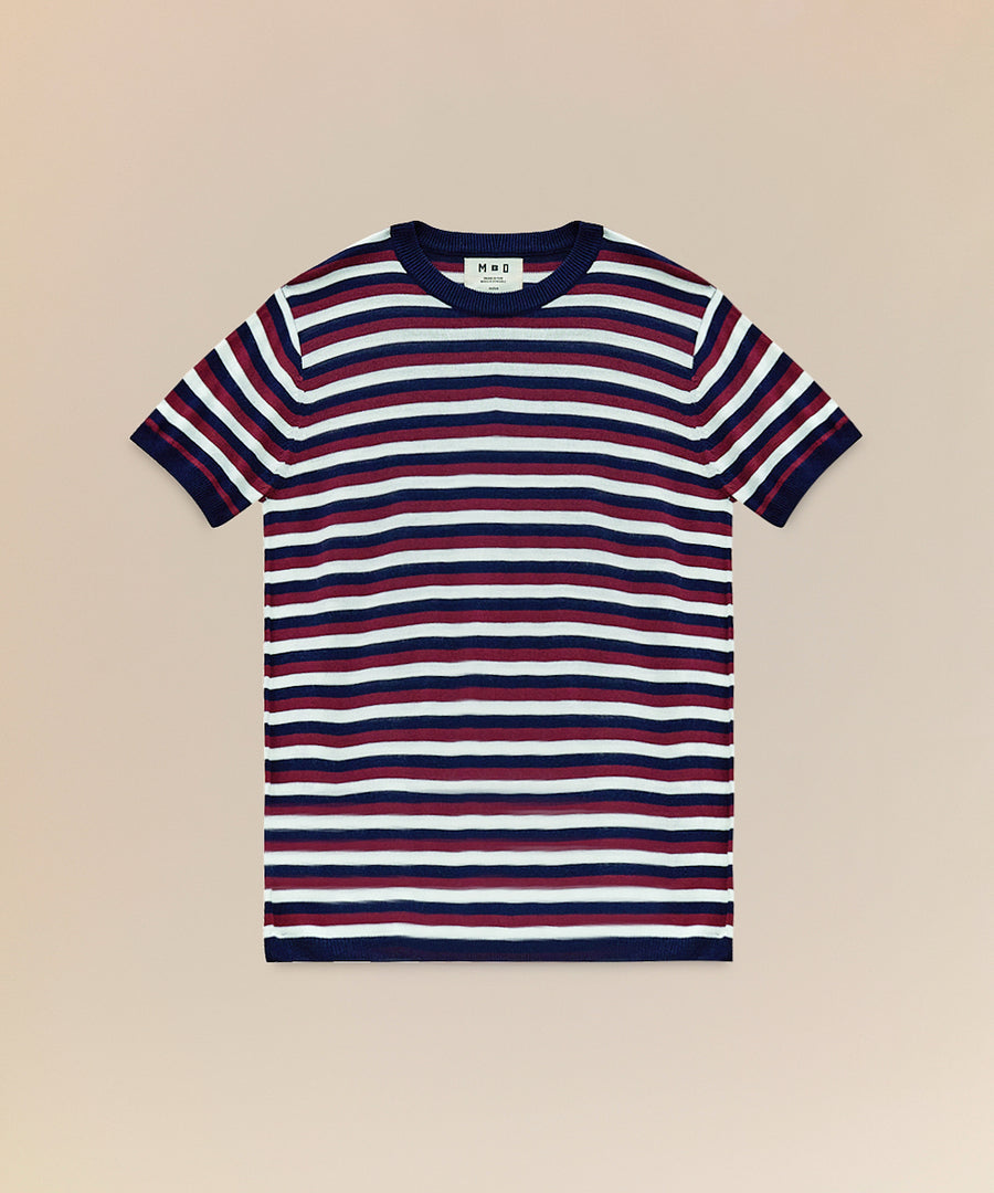 Polo Tejido a Rayas