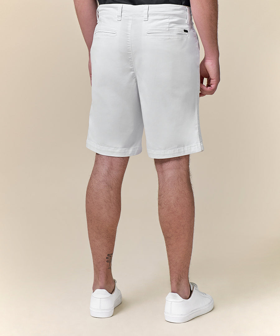 Bermuda Drill Sobreteñida Classic Fit