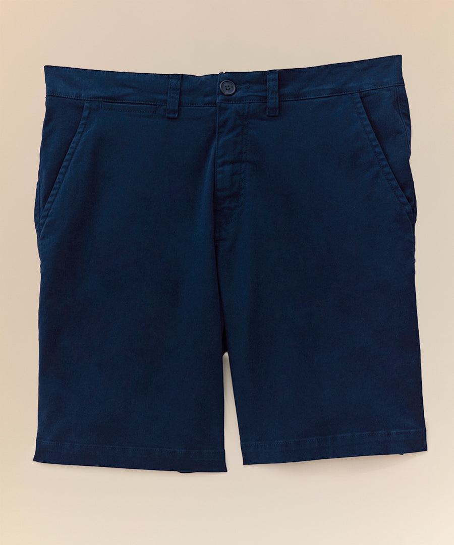 Bermuda Drill Sobreteñida Classic Fit