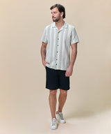 Bermuda Drill Sobreteñida Classic Fit