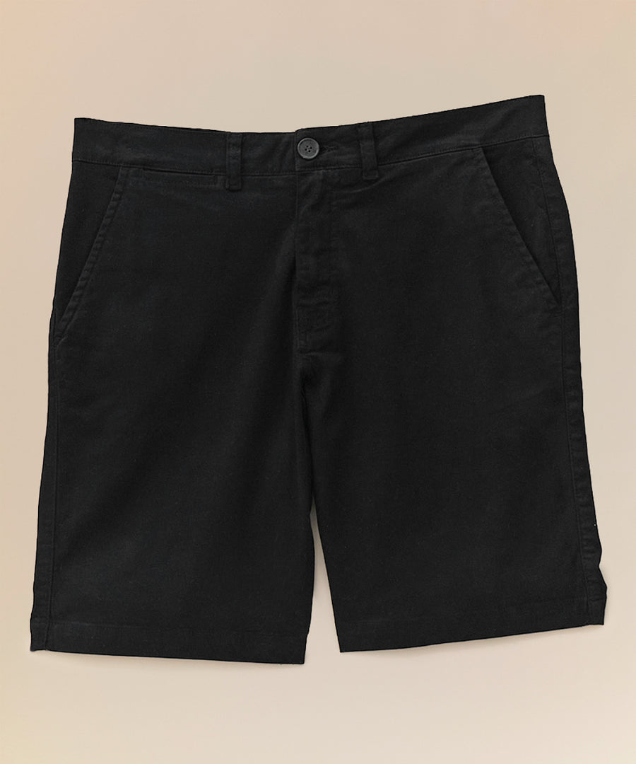 Bermuda Drill Sobreteñida Classic Fit