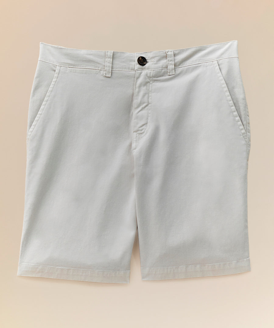 Bermuda Drill Sobreteñida Classic Fit
