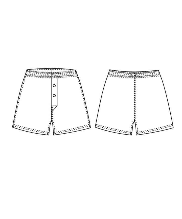 BOXER DE PIMA TT24 ROJO BLANCO RAYAS