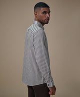 Camisa Look Lino Rayas Button Down Classic Fit