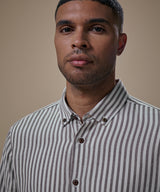 Camisa Look Lino Rayas Button Down Classic Fit