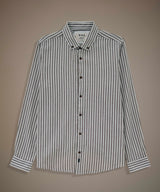 Camisa Look Lino Rayas Button Down Classic Fit