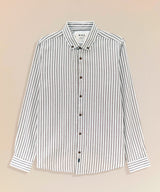 Camisa Look Lino Rayas Button Down Classic Fit