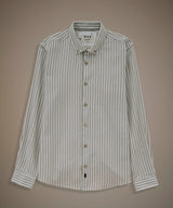 Camisa Look Lino Rayas Button Down Classic Fit