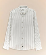 Camisa Look Lino Rayas Button Down Classic Fit