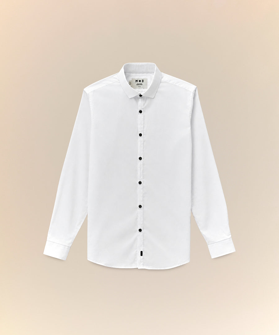 Camisa Pechera Ojal Slim Fit