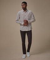 Camisa Look Lino Rayas Button Down Classic Fit