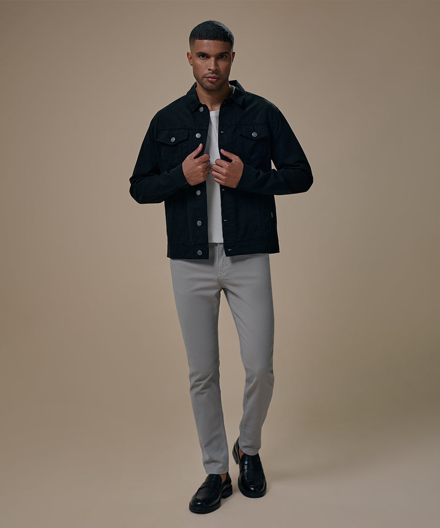 Casaca Denim Sobreteñido