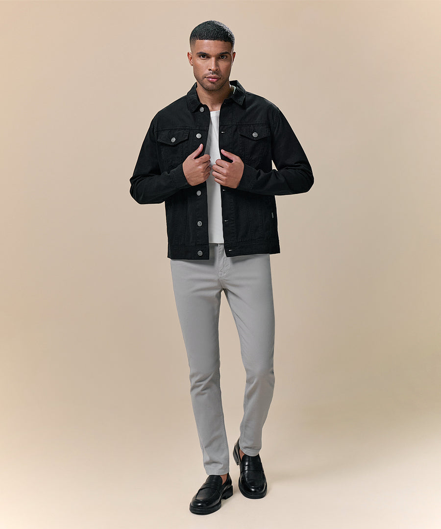 Casaca Denim Sobreteñido