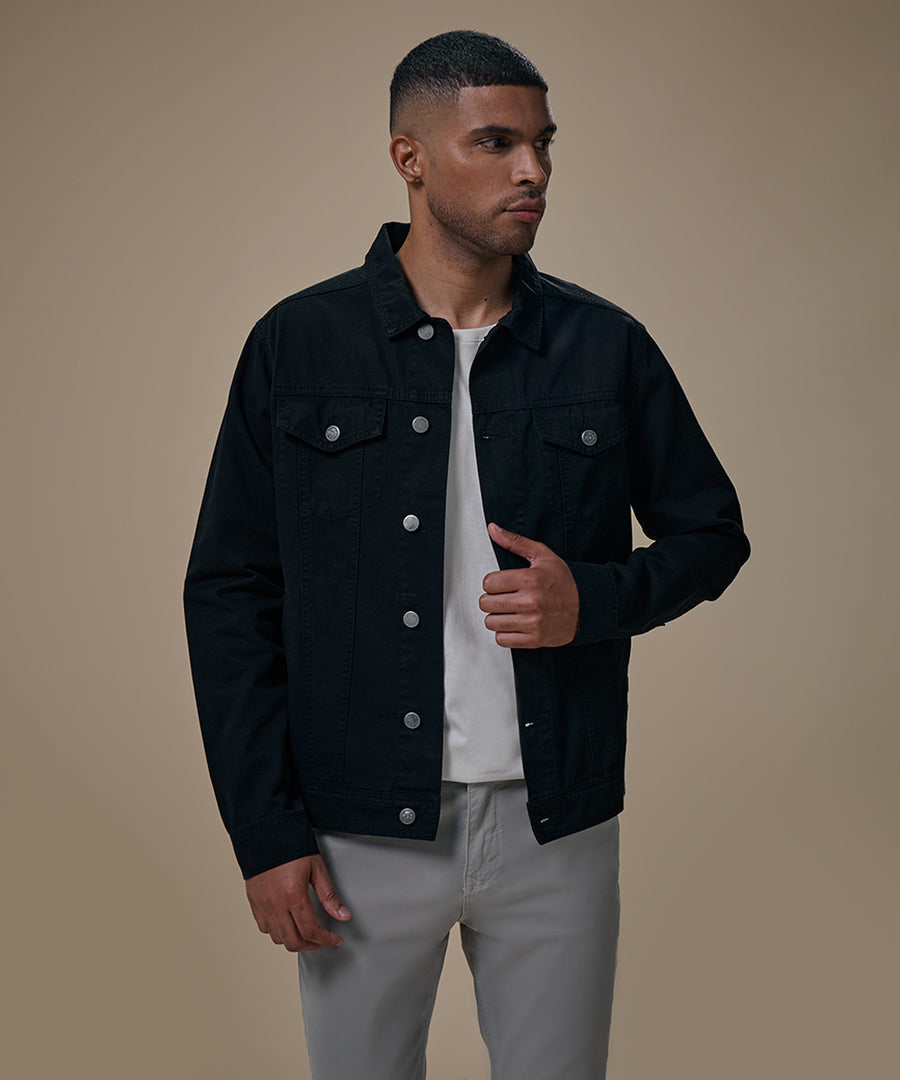 Casaca Denim Sobreteñido