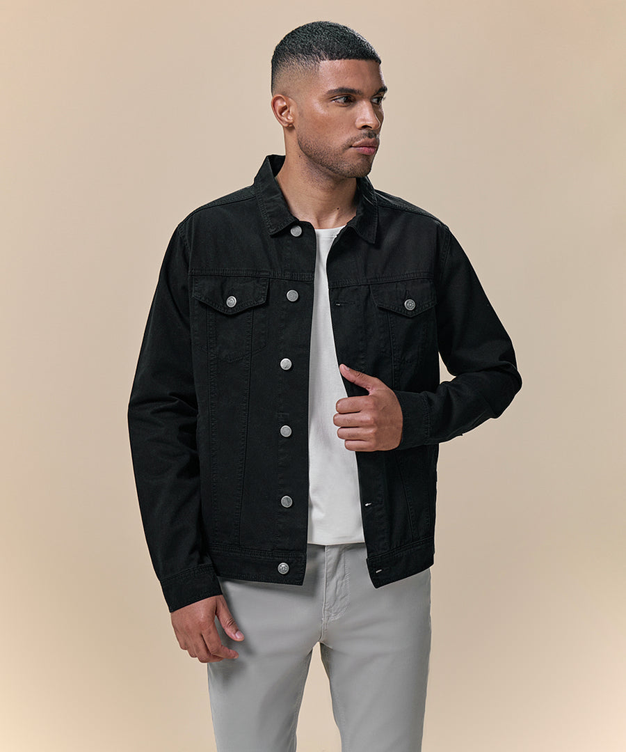 Casaca Denim Sobreteñido