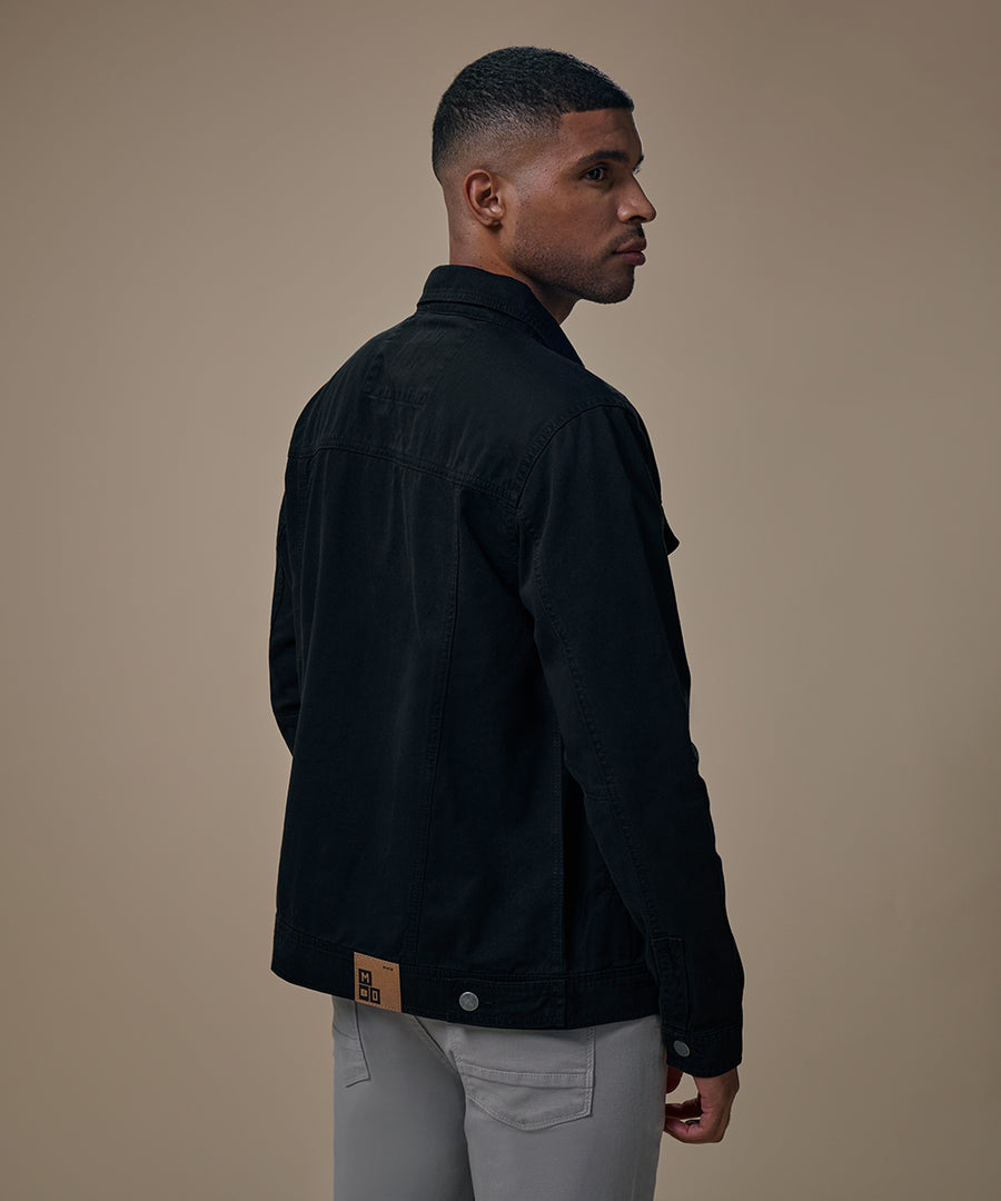 Casaca Denim Sobreteñido