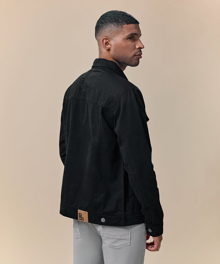 Casaca Denim Sobreteñido