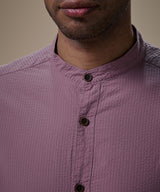 Camisa Seersucker Cuello Nerú Classic Fit
