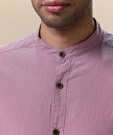 Camisa Seersucker Cuello Nerú Classic Fit