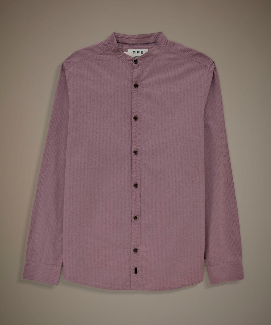 Camisa Seersucker Cuello Nerú Classic Fit
