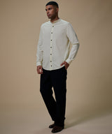 Camisa Seersucker Cuello Nerú Classic Fit